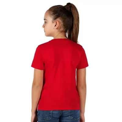 TERRA KID, dečja majica od organskog pamuka, 150g/m2, crvena