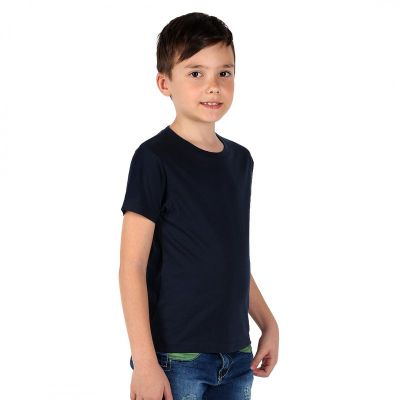 TERRA KID, dečja majica od organskog pamuka, 150g/m2, plava