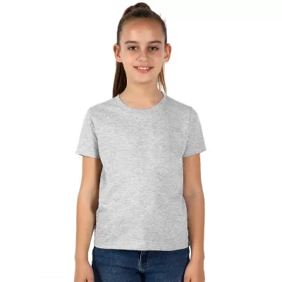 TERRA KID, dečja majica od organskog pamuka, 150g/m2, pepeljasta