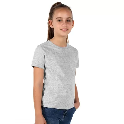 TERRA KID, dečja majica od organskog pamuka, 150g/m2, pepeljasta