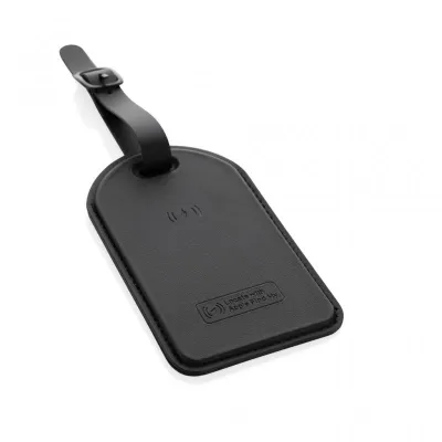 Globefind RCSrPolyester luggage tag with worldwide locating