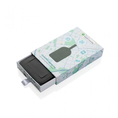 Globetrack RCSrPolyester luggage tag with worldwide locating