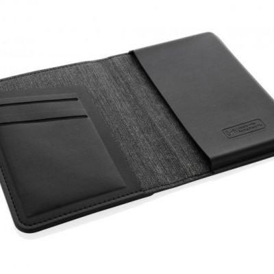 Trackmate RCS rpolyester passport holder worldwide locating