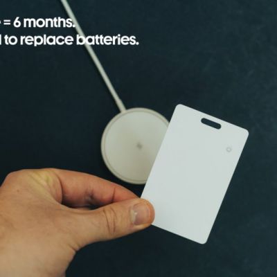 Findit RCS rplastic ultra-thin finder card rechargeable