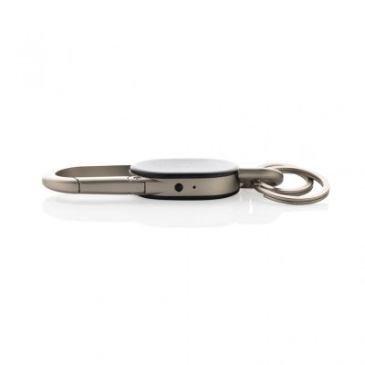 Keyfinder keychain with worldwide locating and USB C