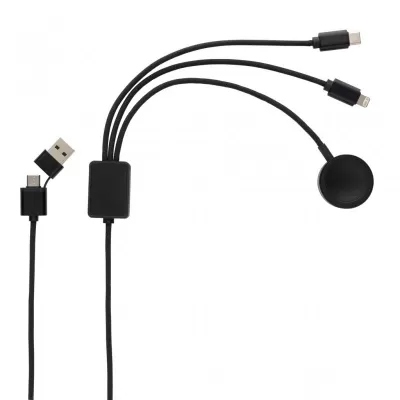 Terra RCS rPET 6-in-1 charging cable with watch charger