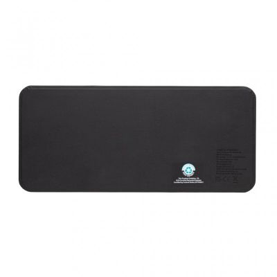 Swiss Peak 3 in 1 RCS recycled PU wireless charger desk tray