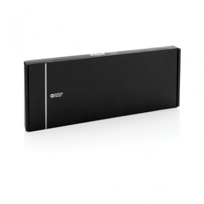Swiss Peak 3 in 1 RCS recycled PU wireless charger desk tray