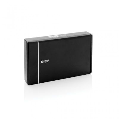 Swiss Peak RCS recycled travel case with 3 in 1 charger