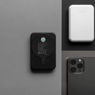 Stellar RCS recycled plastic 5000 mah 5W magnetic powerbank