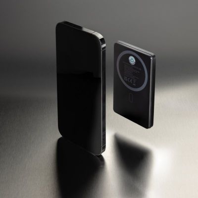 Orion RCS recycled aluminium 5000 mah 5W magnetic powerbank