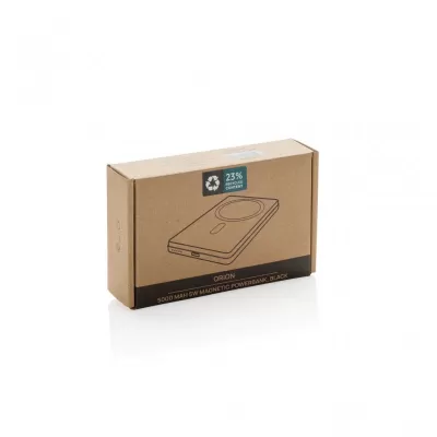 Orion RCS recycled aluminum 5000 mah 5W magnetic powerbank