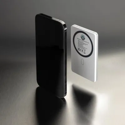 Orion RCS recycled aluminium 5000 mah 5W magnetic powerbank