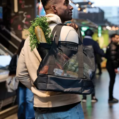 Iqlo Aware™ RPET 2-in-1 cooler tote