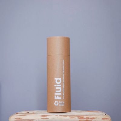 Fluid RCS certified recycled steel water bottle 600ml