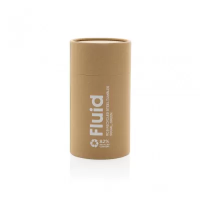 Fluid RCS certified recycled steel tumbler 500ml