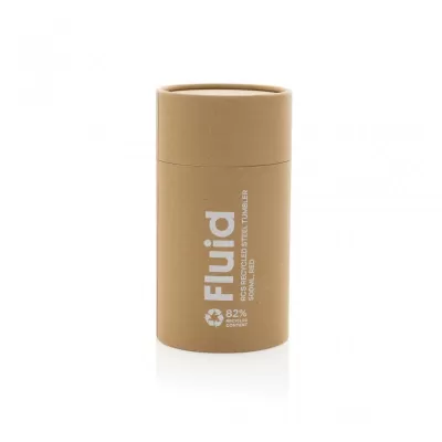 Fluid RCS certified recycled steel tumbler 500ml