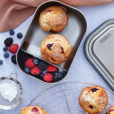 Black+Blum Stainless Steel Lunch Box Large