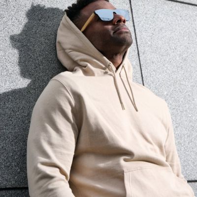 Prism RCS recycled plastic sunglasses with bamboo frame