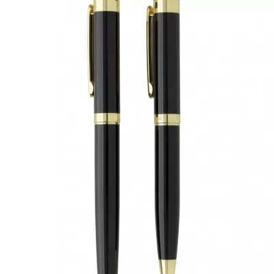 Swiss Peak Luca RCS recycled brass deluxe pen set