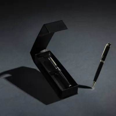 Swiss Peak Luca RCS recycled brass deluxe pen set