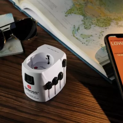 SKROSS Pro 3-Pole World Travel Adapter