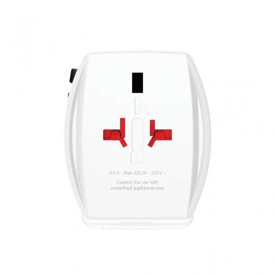 SKROSS World Travel Adapter MUV 65W PD with USB C Cable