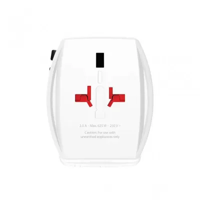 SKROSS World Travel Adapter MUV 65W PD with USB C Cable
