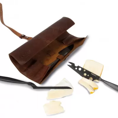 BOSKA Cheese Knife Set Monaco+ Black