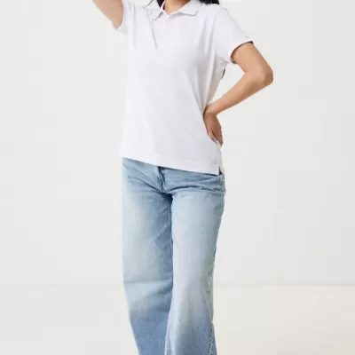 Iqoniq Yosemite women recycled cotton pique polo