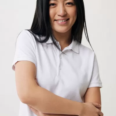 Iqoniq Yosemite women recycled cotton pique polo