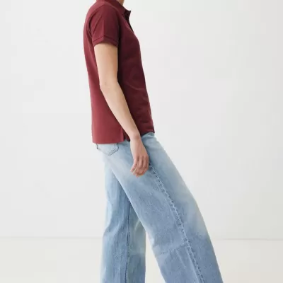 Iqoniq Yosemite women recycled cotton pique polo