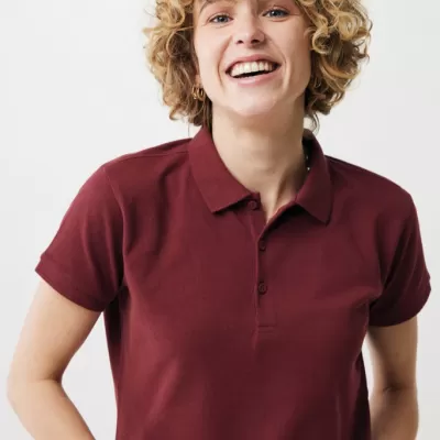 Iqoniq Yosemite women recycled cotton pique polo