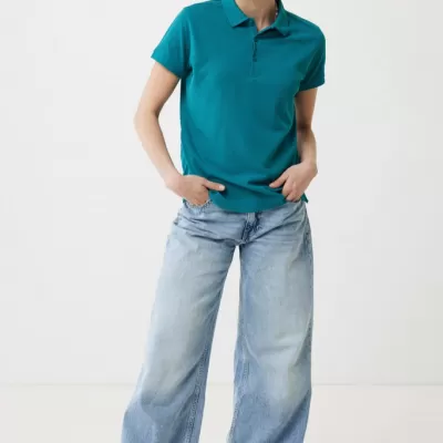 Iqoniq Yosemite women recycled cotton pique polo