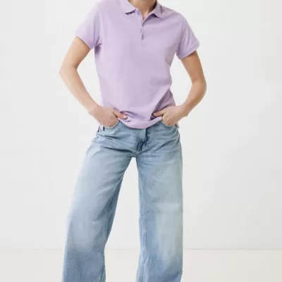 Iqoniq Yosemite women recycled cotton pique polo
