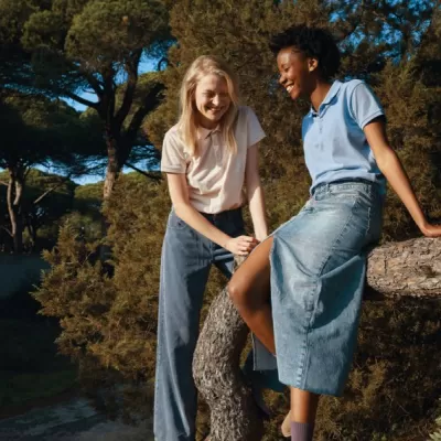 Iqoniq Yosemite women recycled cotton pique polo