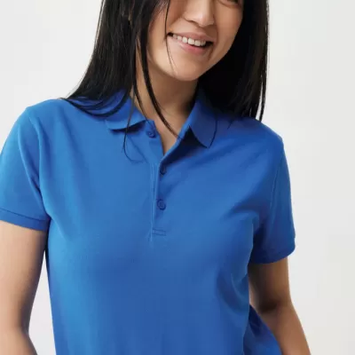 Iqoniq Yosemite women recycled cotton pique polo