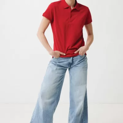 Iqoniq Yosemite women recycled cotton pique polo