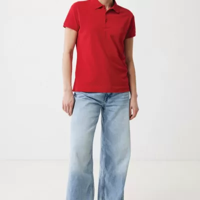 Iqoniq Yosemite women recycled cotton pique polo