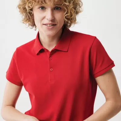 Iqoniq Yosemite women recycled cotton pique polo