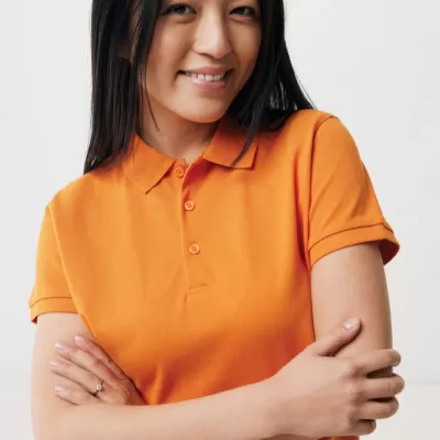 Iqoniq Yosemite women recycled cotton pique polo