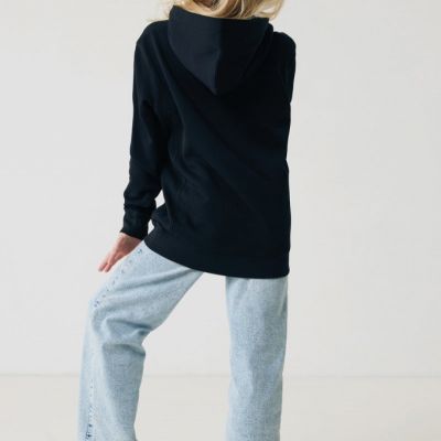 Iqoniq Yengo kids recycled cotton hoodie with sidepockets
