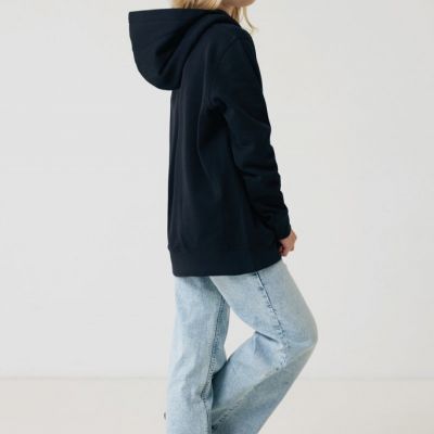 Iqoniq Yengo kids recycled cotton hoodie with sidepockets