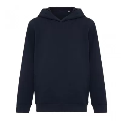 Iqoniq Yengo kids recycled cotton hoodie with sidepockets
