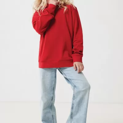 Iqoniq Yengo kids recycled cotton hoodie with sidepockets