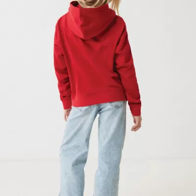 Iqoniq Yengo kids recycled cotton hoodie with sidepockets