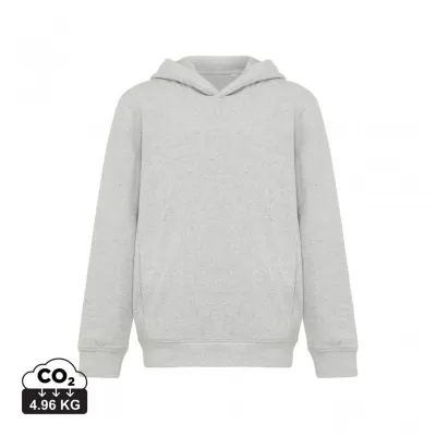 Iqoniq Yengo kids recycled cotton hoodie with sidepockets