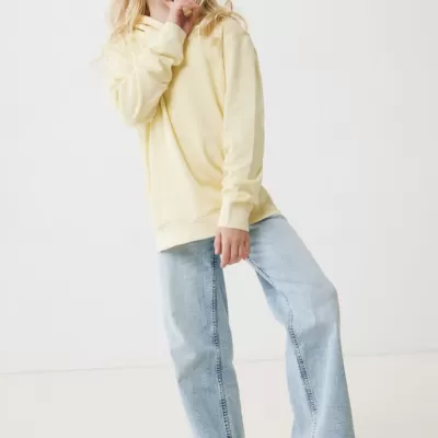 Iqoniq Yengo kids recycled cotton hoodie with sidepockets