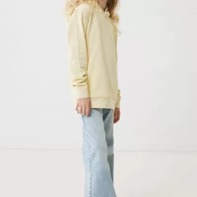 Iqoniq Yengo kids recycled cotton hoodie with sidepockets