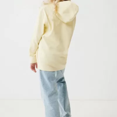 Iqoniq Yengo kids recycled cotton hoodie with sidepockets